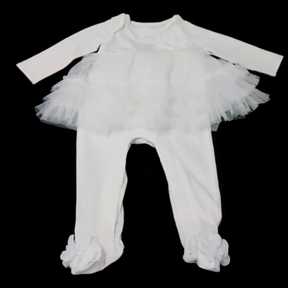 New With Tags!! Mud Pie Mesh Skirted Sleeper 4058p